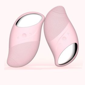 Wireless charging silicone face brush