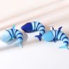 Fidget Slug Toy; 3D Articulated Stretch Shark Stress Reliever Hand Toy; Sensory Fidget Slug Toy For Adults And Kids; Pressure Relieving And Anti-Anxie