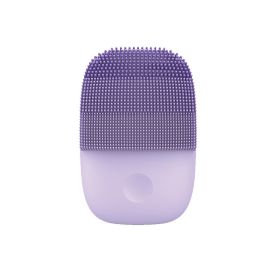 Electric facial cleanser (Color: purple)