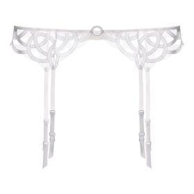 Women's Underwear Big Chest Small Push-up Thin (Option: White 077F-L)